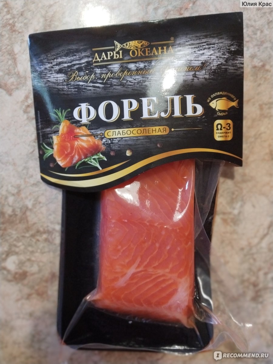 Форель с/с кусок Дары Океана 300 г